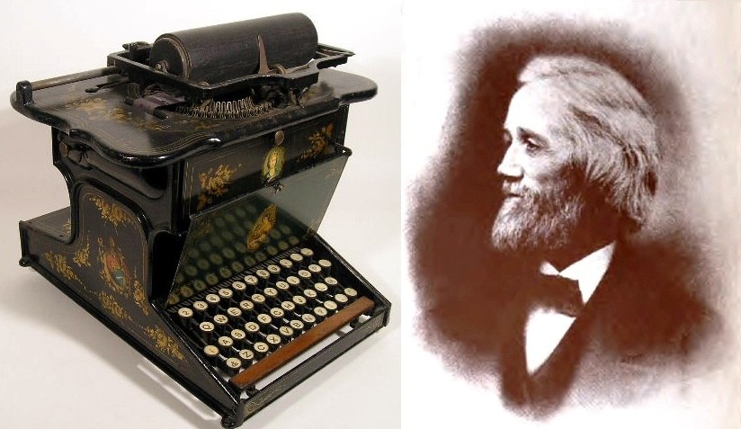 23 июня запатентована пишущая машинка